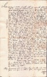 A3090N Contract de &icirc;mprumut cu zălogire de păm&acirc;nturi, 1826, comitatul Solnocul Interior, Transilvania, sigilii &icirc;n ceară roșie, limba maghiară