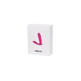 Vibrator cu incalzire dubla stimulare si 10 moduri de vibratie, Pink Bliss, 1 bucata, Ammicco