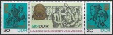 B1289 - Germania DDR 1967 - 3v.neuzat,perfecta stare, Stampilat