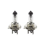 Cumpara ieftin Pachet 2 x Bec Halogen H4 55 60W - 12V (+30% Intensitate Luminoasa, Faza Dubla)
