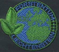 LIECHTENSTEIN 2020 RECYCLING PET TIMBRU DIN MATERIALE RECICLABILE