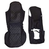 Huse auto universale pentru Camion model ROMB cu cusatura rosie sau neagra, Oem