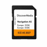 SD Card Navi VW, SKODA, Discover Pro Media MIB2 (AS) Europa Map (V24) 2027
