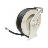 Rola tambur furtun rezervor combustibil 15m retractabil automat, racord 1 inch BSB, presiune maxima 359 bar Breckner Germany