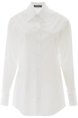 Camasa dama DOLCE &amp;amp; GABBANA, Dolce &amp;amp; gabbana cotton shirt F5M51T FU5K9 W0800 Alb foto
