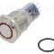 Intrerupator anti-vandalism, ON-(ON), &Oslash;16.2mm, BULGIN, MP0045/1D2RD220S