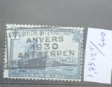 TS21 - Timbre serie Belgia 1930
