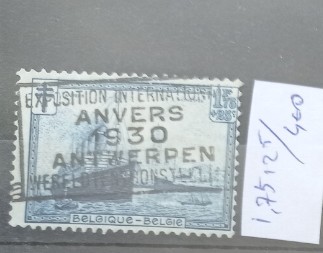 TS21 - Timbre serie Belgia 1930 foto