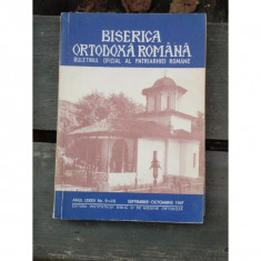 BISERICA ORTODOXA ROMANA NR.9/10, SEPTEMBRIE OCTOMBRIE 1967 foto