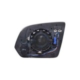 Geam oglinda exterioara cu suport fixare Mercedes Vito/Clasa 5, 04.20, partea Dreapta, incalzit; sticla asferica; geam cromat; cu functie de unghi