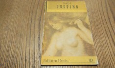 JUSTINE - Donatien-Alfonse -Francois Marchiz de SADE - Editura Doris, 1990, 128 p.