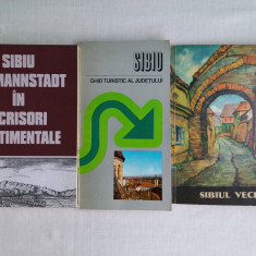 SIBIU-HERMANNSTADT IN SCRISORI SENTIMENTALE (noua)+ SIBIUL VECHI+SIBIU: GHID TUR