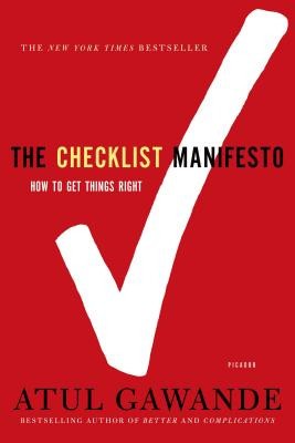 The Checklist Manifesto: How to Get Things Right foto