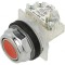 Comutator apăsare 30mm SPDT roșu