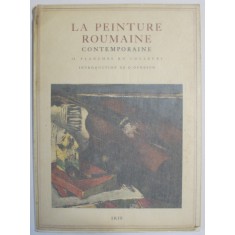 LA PEINTURE ROUMAINE CONTEMPORAINE , 12 PLANCHES EN COLULEURS , introduction de G. OPRESCO , 1944