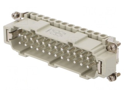 Conector HDC tată 24 pini 16A 104.27 CNEM 24 TN foto
