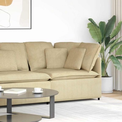 Modul modular de colț pentru canapea cu perne 100 cm foto