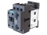Contactor SIEMENS 3-polar 110VAC 9A cu 3 contacte auxiliare NO/NC