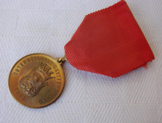 Medalie suedeza veche (1) foto