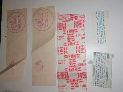 LOT 5 AMBALAJ / ETICHETA / HARTIE IGIENICA foto
