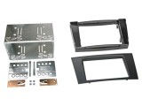 Cadru radio 2 DIN pentru Mercedes CLS și E-Class - black/rubber-touch