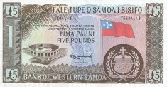 Samoa de Vest 5 Lire / Pounds 2020 - P-15CS - UNC !!! foto