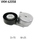 SKF VKM 62058 rola intinzator,curea transmisie