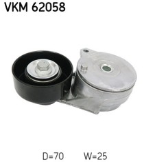 SKF VKM 62058 rola intinzator,curea transmisie