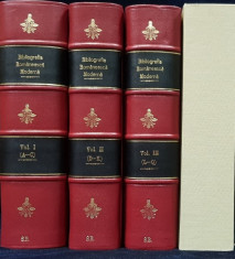 BIBLIOGRAFIA ROMANEASCA MODERNA 1831 - 1918, 4 VOL. - BUCURESTI, 1984-1996 foto