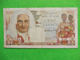 Franta - Africa Ecuatoriala Franceza 100 francs ( franci ) 1947 Pick 24 (182)