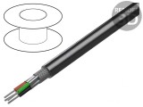 Cablu RS232/RS423 4x24AWG 305m PVC Crom