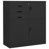 VidaXL Dulap de birou, antracit, 90x40x102 cm, oțel 336408