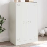 vidaXL Servantă, alb, 67x39x107 cm, oțel 841666