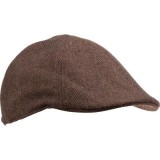 Şapcă Tweed Plată Maro