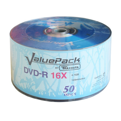 Set DVD-R 4.7GB 16X TRAXDATA 50buc foto