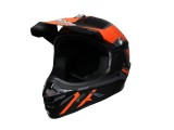 Casca motocross/atv, SAFEBET HF-115 Fly-O, culoare negru mat/portocaliu, marime... Cod Produs: MX_NEW ROY32186
