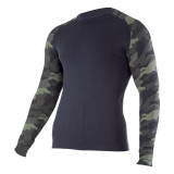 Bluza de corp termoactiva / camuflaj - l/xl