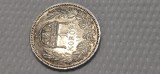 Ungaria 1 korona 1915 , luciu , detalii , argint
