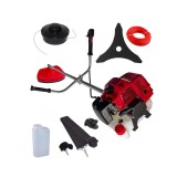 Motocoasa pe benzina Motoyama Japan, pentru terenuri dificile, 8.5CP, model 2025, Rosu