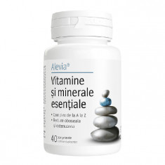 Vitamine si minerale, 40 comprimate, Alevia
