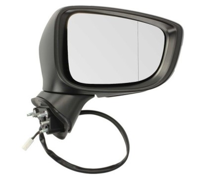 Oglinda usa exterioara Mazda 3 (Bm), 06.2013-08.2017, partea Dreapta, reglare electrica; grunduit; incalzit; sticla convexa; geam cromat; rabatabil; foto