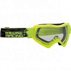 MBS Ochelari Motocross/Enduro MOOSE RACING Qualifier, verde/negru, sticla clara, Cod Produs: 26012656PE