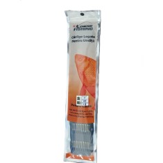 Set 10 Carlige de Pescuit, Legate, Duble, Fir 0.18 mm, 45 cm