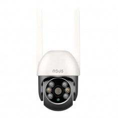 Camera de supraveghere IP WIFI NOUS W6 Smart, Exterior, 2K Ultra HD, 3MP, Detectare micare, Night vison, Rotire foto