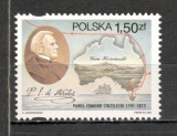 Polonia.1997 200 ani nastere P.E.Strezelecki-geolog si geograf MP.326, Nestampilat