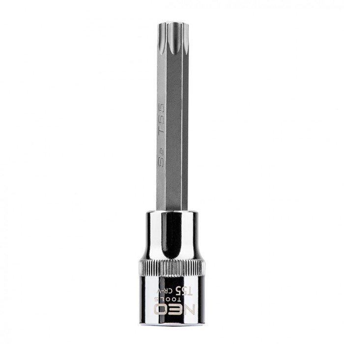 Tubulara cu Bit Torx lung 1/2&quot;,T55 X 100 mm NEO TOOLS 08-767 HardWork ToolsRange