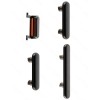 Set Banda Flex Laterala iPhone X, Negru - Butoane Volum/Power, Piese Schimb Telefon