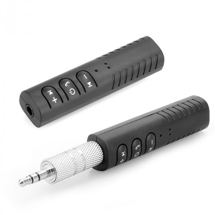 Receptor Techstar&reg; Bluetooth Audio Jack 3.5mm Wireless Auto Clip On BT2