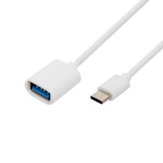 Home cablu OTG USB-C, conector USB-C, mufa USB-A, bidirec?ional, 16cm, 2,1A, 480 Mbps foto