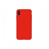 Husa iPhone XS Max Devia Silicon Nature Series Red